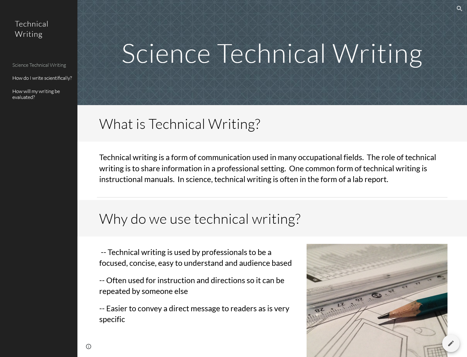 technical writing research journal